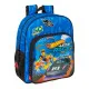 School Bag Hot Wheels Let's race Blue Black 32 x 38 x 12 cm