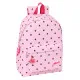 Mochila Escolar Minnie Mouse Naive Rosa 31 x 43 x 13 cm