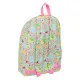 Mochila Escolar Disney Princess Bloom Verde Rosa 31 x 43 x 13 cm