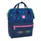 School Bag Benetton benetton Navy Blue 27 x 40 x 19 cm