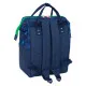 School Bag Benetton benetton Navy Blue 27 x 40 x 19 cm