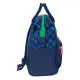 School Bag Benetton benetton Navy Blue 27 x 40 x 19 cm