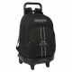 School Bag Kappa Dark Black 33 x 45 x 22 cm