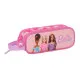 Portatodo Doble Barbie Love Rosa 21 x 8 x 6 cm