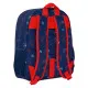Mochila Escolar Spider-Man Neon Azul marino 32 X 38 X 12 cm