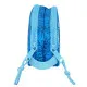 School Case Stitch Double zip Blue 21 x 8 x 6 cm