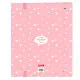 Ring binder BlackFit8 Globitos 27 x 32 x 3.5 cm Pink