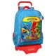 School Rucksack with Wheels SuperThings Rescue force 32 x 42 x 14 cm Blue