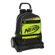School Rucksack with Wheels Nerf Neon Black Lime (31 x 44 x 17 cm)