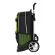 School Rucksack with Wheels Nerf Neon Black Lime (31 x 44 x 17 cm)