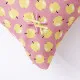 Cushion Benetton Yellow Pink Apple 40 x 40 cm Squared
