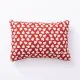 Cojín Benetton Blanco Rojo Pera 35 x 50 cm