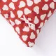 Cojín Benetton Blanco Rojo Pera 35 x 50 cm