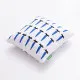 Cushion Benetton Blue White Carrot 40 x 40 cm