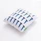 Cushion Benetton Blue White Carrot 40 x 40 cm