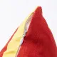 Cushion Benetton Yellow Red Apple 40 x 40 cm Squared