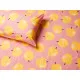 Bedding set Benetton Yellow Pink Standard Apple 4 Pieces