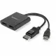 Splitter DisplayPort Startech MSTDP122DP Negro 4K Ultra HD