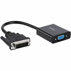 Adaptador DVI-D a VGA Startech DVI2VGAE             0,19 m Negro