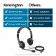 Auriculares con Micrófono Kensington K97601WW Negro