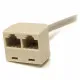 UTP Category 6 Rigid Network Cable Startech RJ45SPLITTER 0,33 m