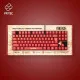 Keyboard and Mouse FR-TEC OP4001 QWERTY Burgundy