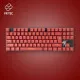 Keyboard and Mouse FR-TEC OP4001 QWERTY Burgundy