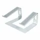 Notebook Stand Startech LAPTOP-STAND-SILVER Aluminium