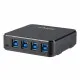 USB Hub Startech HBS304A24A           Black 5 Gbit/s