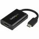 Adaptador USB C a HDMI Startech CDP2HDUCP            Negro 4K Ultra HD