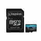 Micro SD Memory Card with Adaptor Kingston SDCG3/512GB Class 10 UHS-I 512 GB