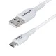 USB Cable Startech USB2AC1MNCWHE White 1 m