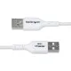 USB Cable Startech USB2AC1MNCWHE White 1 m