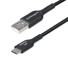 USB Cable Startech USB2AC1MNC Black 1 m