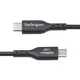 USB Cable Startech USB2AC1MNC Black 1 m