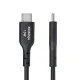 USB Cable Startech USB2AC1MNC Black 1 m
