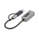 USB Cable Startech C21GA-USB-ETHERNET Grey