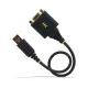 USB Cable Startech 1P1FFCN-USB-SERIAL Black 30 cm