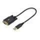 USB Cable Startech 1P1FFCN-USB-SERIAL Black 30 cm
