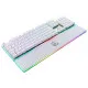 Teclado Newskill NS-KB-GUNGNYR-GAT-RE Blanco Qwerty Español QWERTY