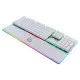 Teclado Newskill NS-KB-GUNGNYR-GAT-RE Blanco Qwerty Español QWERTY