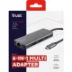 USB Hub Trust 24968 Silver (1 Unit)