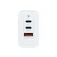Wall Charger CoolBox COO-CUP-65CCA White 65 W