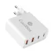 Wall Charger CoolBox COO-CUAC-100P White 100 W