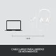 Auriculares Logitech H390 Blanco