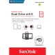 Micro SD Memory Card with Adaptor SanDisk SDDD3-128G-G46 128 GB