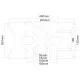 Placa de Pared Neomounts FPMA-VESA400 35 kg