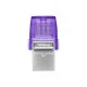 Pendrive Kingston DTDUO3CG3/128GB Black Purple Steel 128 GB Otros