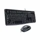 Teclado y Ratón Óptico Logitech 920-002562 Negro Inglés QWERTY