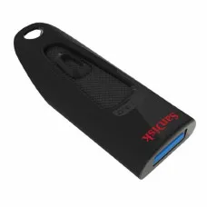 Pendrive SanDisk SDCZ48-064G-U46 USB 3.0 Llavero Negro 64 GB DDR3 SDRAM